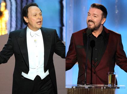 Billy Crystal, Ricky Gervais Billy Crystal, Ricky Gervais